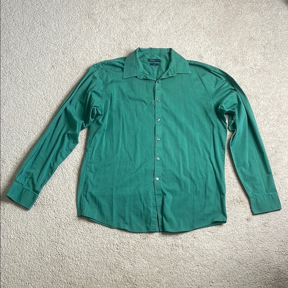 van heusen green dress shirt | Shirts | Van Heusen Casual Long Sleeve Short sleeve
